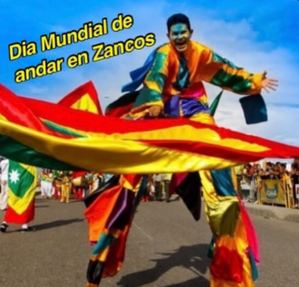  Havana rejoices at celebration of World Stilt Walking Day 